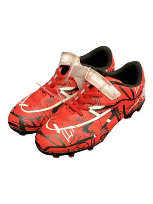 Vist Large View of Product Image Which is Used Soccer Cleats Red Senior 5