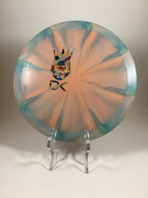 Vist Large View of Product Image Which is Used Mint APEX DIAMONDBACK Disc Golf Driver Pink 176g