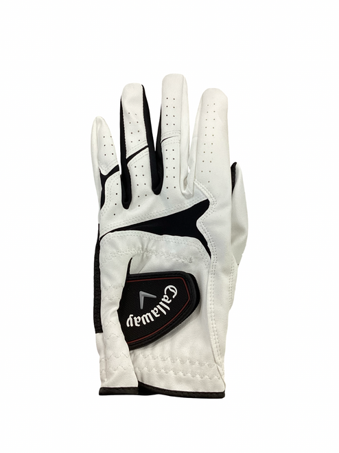 Vist Large View of Product Image Which is Used Callaway Mens Golf Glove White M/L