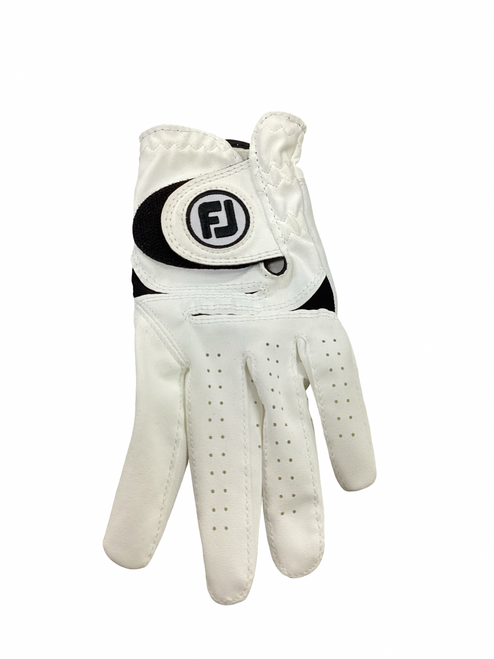 Vist Large View of Product Image Which is Used Foot Joy Mens Golf Glove White MD