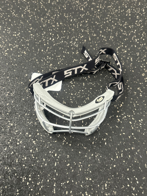 Vist Large View of Product Image Which is Used STX 4 SIGHT PLUS S Lacrosse Facial Protect Grey Youth