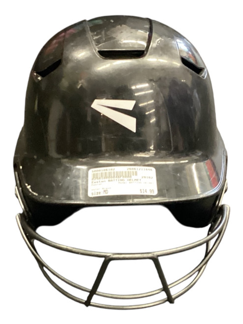 Vist Large View of Product Image Which is Used Easton BATTING HELMET Batting Helmet w/Mask Black MD