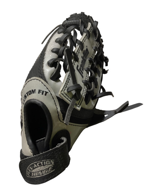 Vist Large View of Product Image Which is Used Franklin T BALL BB/SB Glove RH Throw Black 9 1/2"