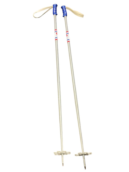 Vist Large View of Product Image Which is Used ALL AMERICAN Mens DH Ski Pole Silver 125 cm / 50 in