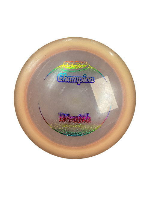 Vist Large View of Product Image Which is Used Innova CHAMPION WRAITH Disc Golf Driver Orange 172g