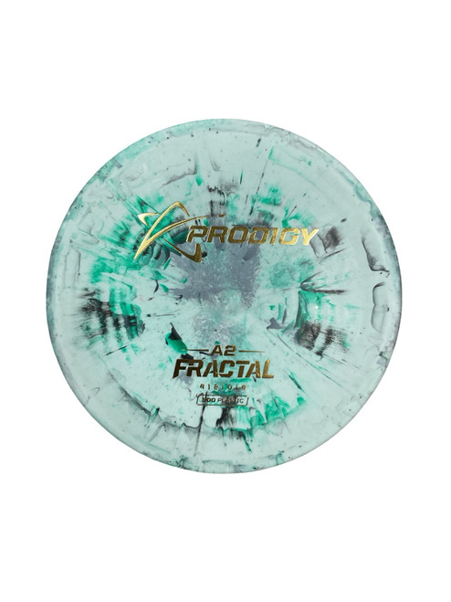 Vist Large View of Product Image Which is Used Prodigy 300 FRACTAL A2 Disc Golf Putter Green 174g