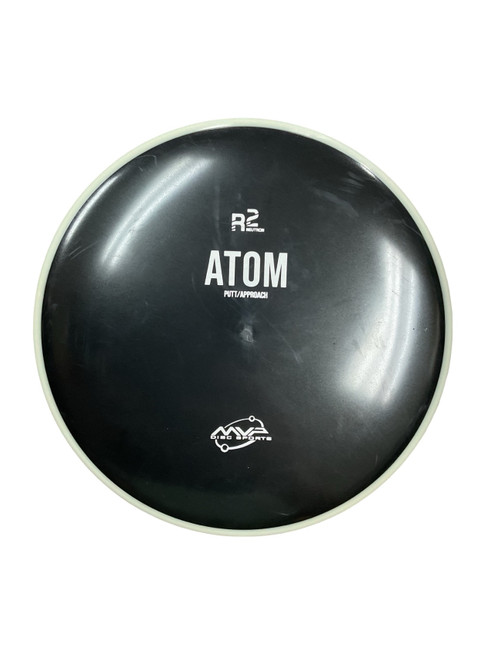 Vist Large View of Product Image Which is Used MVP R2 NEUTRON ATOM Disc Golf Putter Black 173g