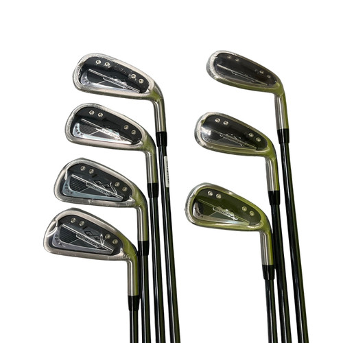Vist Large View of Product Image Which is New SNAKE EYES 685X 4-PW REGULAR FLEX GRAPHITE IRON SET