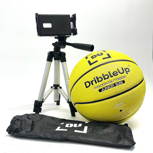 Vist Large View of Product Image Which is Used DRIBBLE UP Basketball Other Yellow Junior