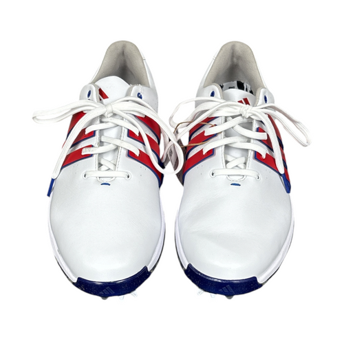 Vist Large View of Product Image Which is Used Adidas Men's Golf Shoes White Senior 7.5