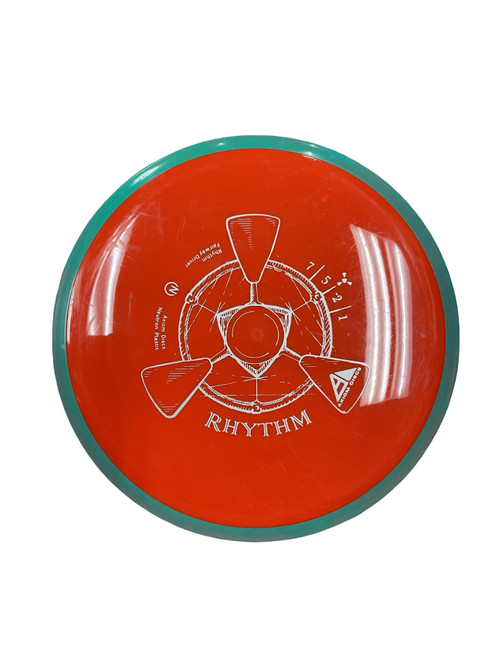 Vist Large View of Product Image Which is Used Axiom NEUTRON RHYTHM Disc Golf Driver Red 162g