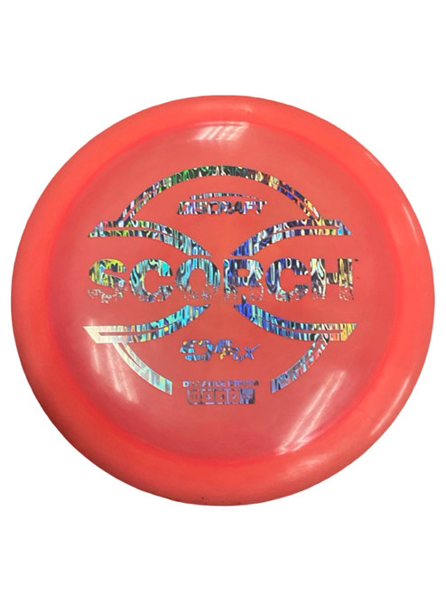 Vist Large View of Product Image Which is Used Discraft ESP FLEX SCORCH Disc Golf Driver Pink 172g