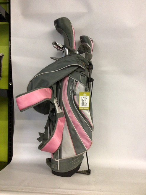 Vist Large View of Product Image Which is Used Maxfli REV 2 Jr Package Set RH Pink 6 Piece