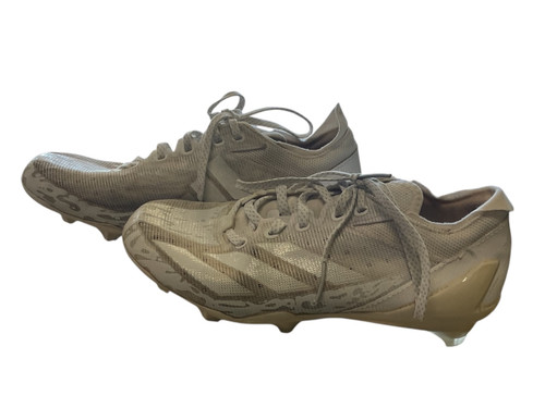 Vist Large View of Product Image Which is Used Adidas Jr FB Cleats White Junior 05