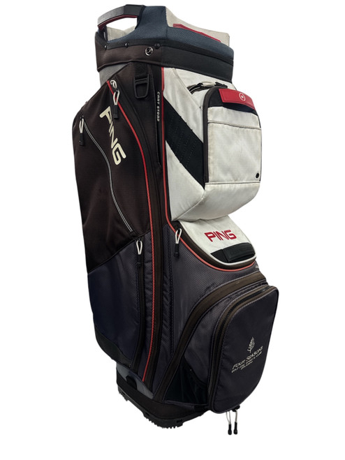 Vist Large View of Product Image Which is Used Ping PIONEER Mens Stand Bag Navy Blue
