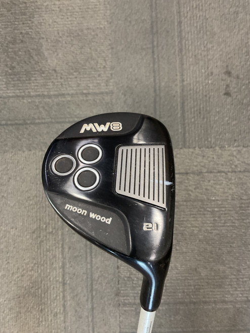 Vist Large View of Product Image Which is Used MOON WOOD MW8 Mens Fairway Wood RH 7 Wood