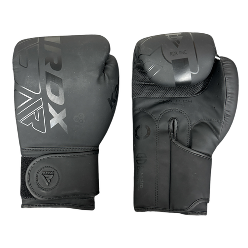Vist Large View of Product Image Which is Used RDX KARA Boxing Gloves Black Junior