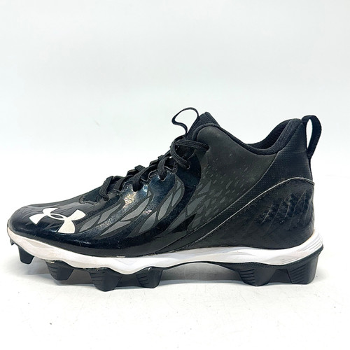 Vist Large View of Product Image Which is Used Under Armour SPOTLIGHT FRANCHISE Adult FB Cleats Black Senior 6