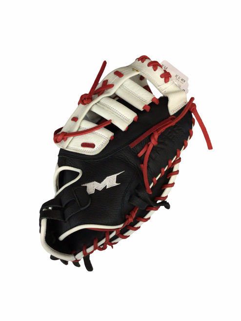Vist Large View of Product Image Which is Used Miken PLAYERS SERIES BB/SB First Base RH Throw Black 13"