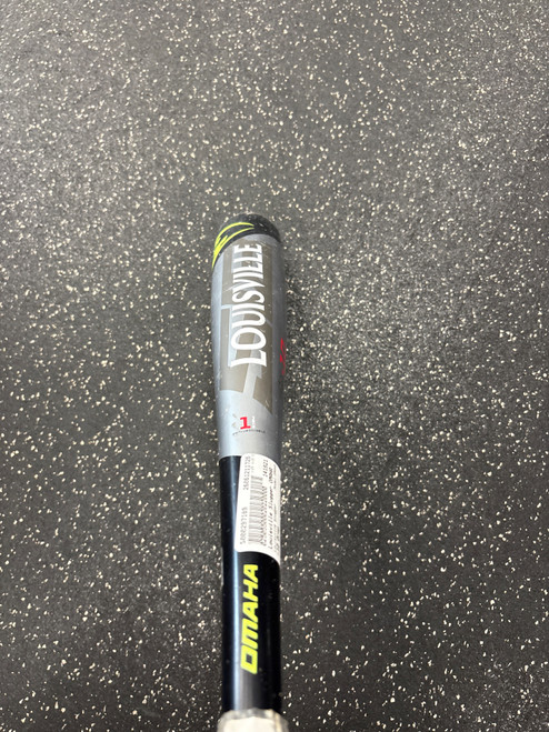 Vist Large View of Product Image Which is Used Louisville Slugger OMAHA BB/SB USA 2 5/8 Bat 29"