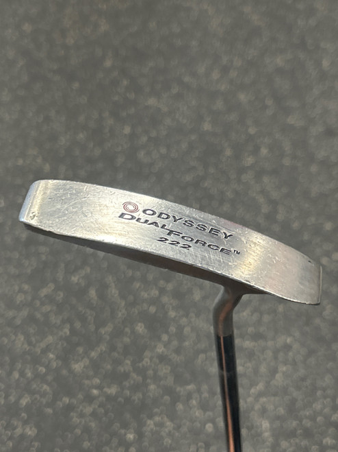 Vist Large View of Product Image Which is Used Odyssey DUAL FORCE 222 Mens Putter RH