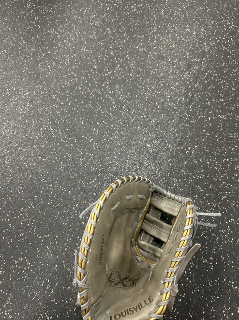 Vist Large View of Product Image Which is Used Louisville Slugger LXLF19BM BB/SB First Base LH Throw Grey 13"