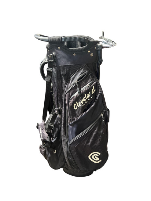 Vist Large View of Product Image Which is Used Cleveland BAG Mens Stand Bag Black