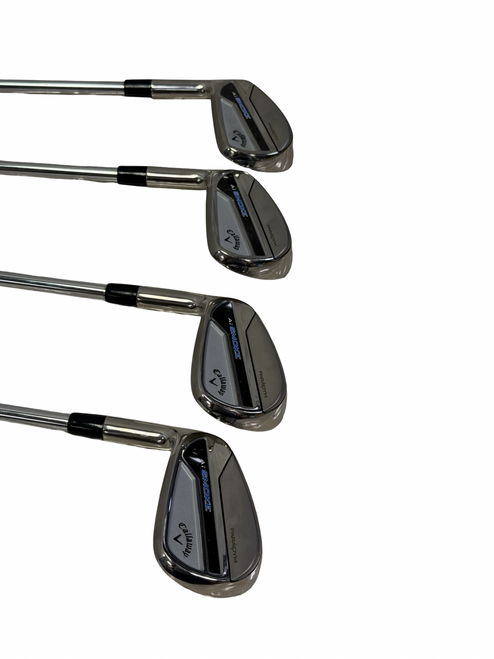 Vist Large View of Product Image Which is Used Callaway Paradym Ai SMOKE Mens Golf Iron Set LH 6I-9I +1/2"
