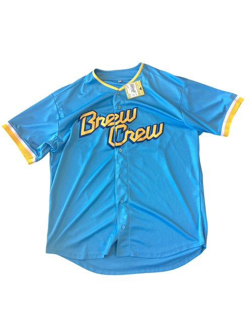 Vist Large View of Product Image Which is Used BREWERS 22 JERSEY BB/SB Jersey Royal Blue 2X