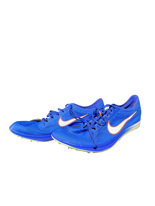 Vist Large View of Product Image Which is Used Nike Track & Field Cleats Adult Royal Blue Senior 9.5