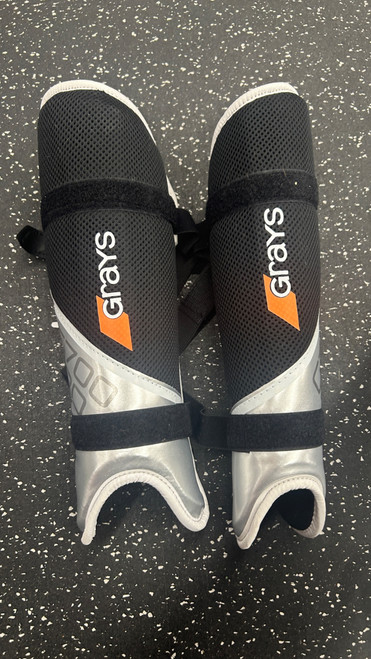 Vist Large View of Product Image Which is Used Grays G700 PRO FH Shin Guards Grey 13"