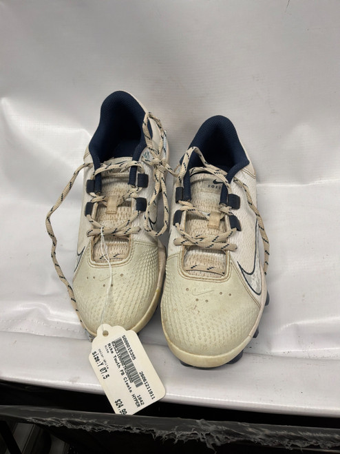 Vist Large View of Product Image Which is Used Nike Youth FB Cleats White Youth 07.5