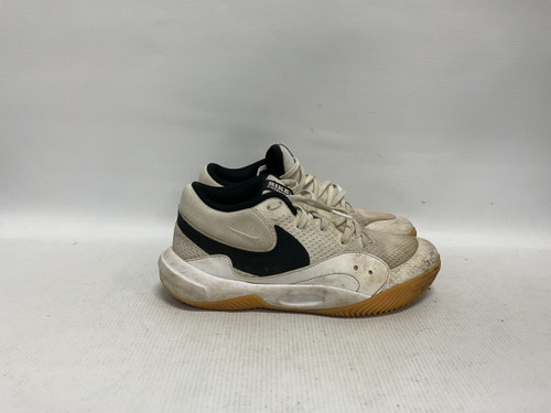 Vist Large View of Product Image Which is Used Nike Basketball Shoes M White And Black Senior 6