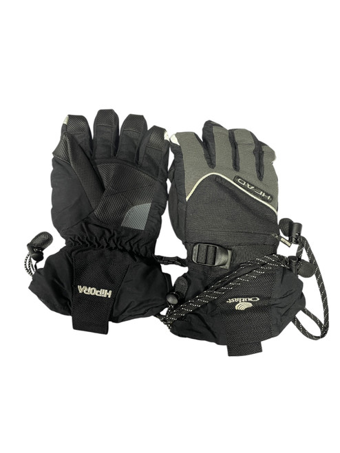 Vist Large View of Product Image Which is Used Head Outerwear Mens Gloves Black LG