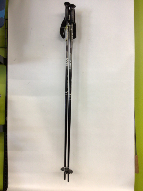 Vist Large View of Product Image Which is Used AXIS SPEED Mens DH Ski Pole Black 120 cm / 48 in