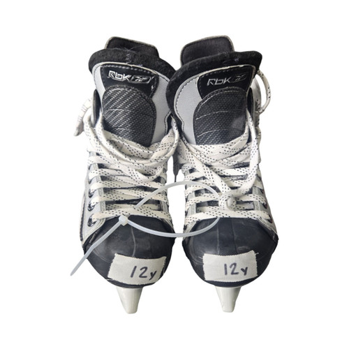 Vist Large View of Product Image Which is Used Reebok FITLITE YTH SZ 12 SKATES Youth Hockey Skate Youth 12.0