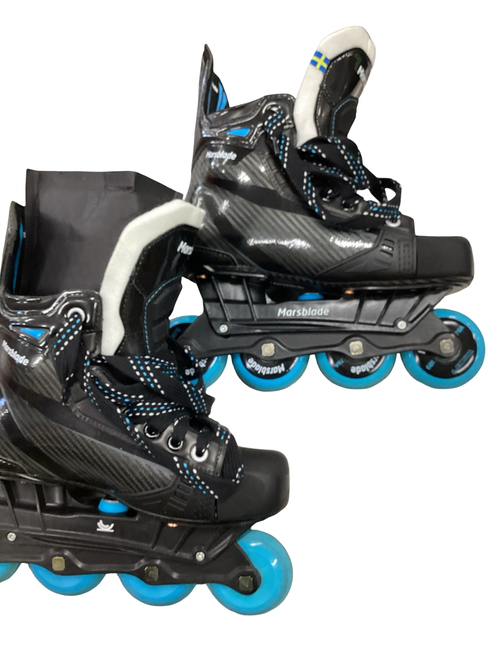 Vist Large View of Product Image Which is Used MARSBLADE Roller Hockey Skates Black Senior 6