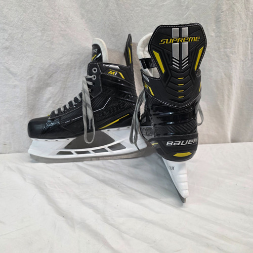 Vist Large View of Product Image Which is Used Bauer SUPREME M1 Senior Hockey Skate Senior 9.5