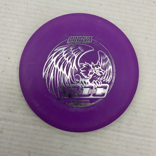 Vist Large View of Product Image Which is Used Innova DX ROC Disc Golf Mid Range Purple 180g
