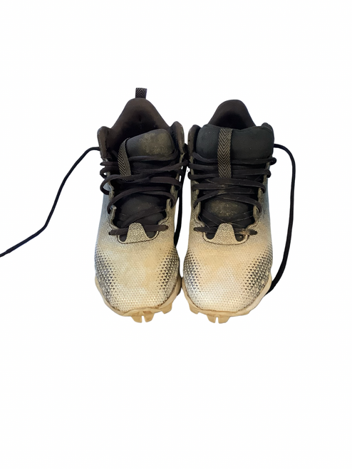 Vist Large View of Product Image Which is Used Under Armour Jr FB Cleats Black Junior 03.5
