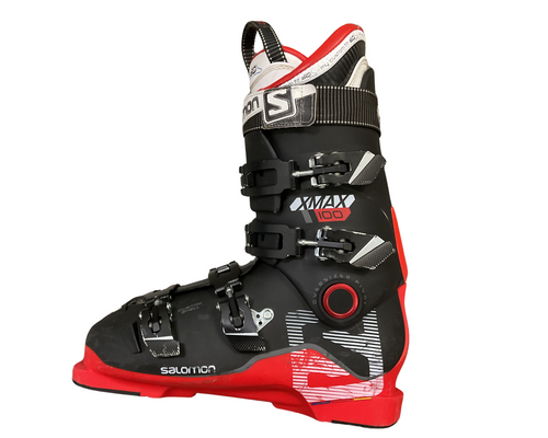 Vist Large View of Product Image Which is Used Salomon XMAX 100 Mens Downhill Ski Boot Black 285 MP - M10.5 - W11.5