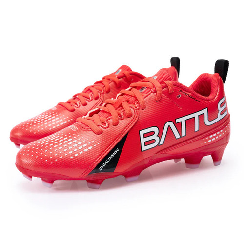 Vist Large View of Product Image Which is New ASTROJET RED/WHITE YOUTH FB CLEATS
