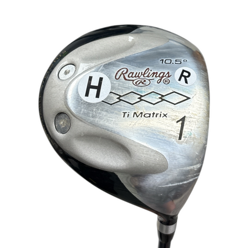 Vist Large View of Product Image Which is Used Rawlings TI MATRIX Mens Golf Driver Right Hand 10.5 Degree