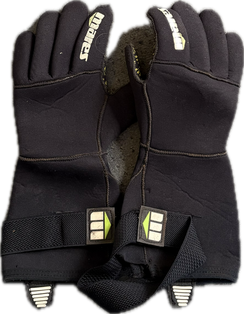 Vist Large View of Product Image Which is Used Adult Dive Gloves Black LG