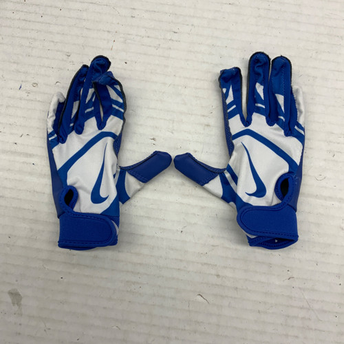Vist Large View of Product Image Which is Used Nike BB/SB Batting Gloves Royal Blue Youth