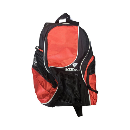 Vist Large View of Product Image Which is Used Vizari Soccer Player Sackpack Red