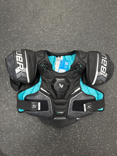 Vist Large View of Product Image Which is New BAUER SUPREME F40 SHOULDER PAD SR-M