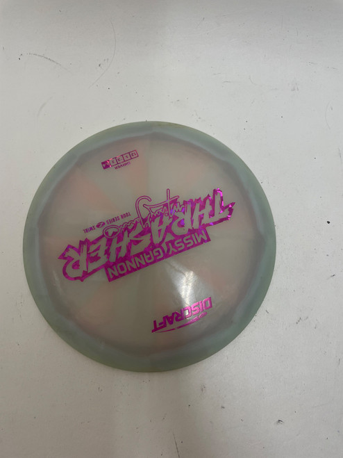 Vist Large View of Product Image Which is Used Discraft MISSY GANNON THRASHER Disc Golf Driver White
