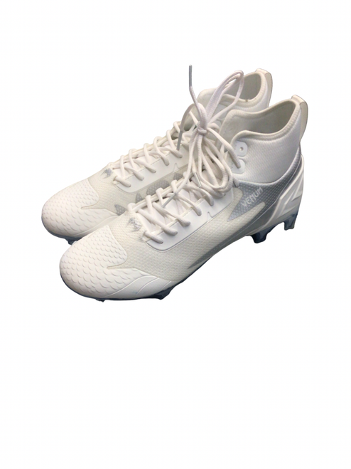 Vist Large View of Product Image Which is Used Adult Venum FB Cleats White Senior 10.5
