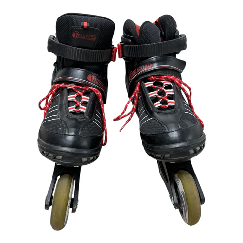 Vist Large View of Product Image Which is Used Chicago POWER GLIDE Senior Rec Fitness Skates Black Senior 8
